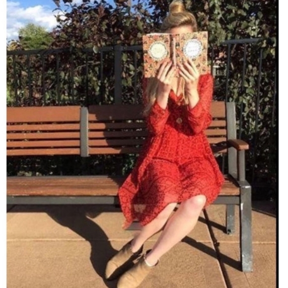 ANTHRO' MAEVE Canna Swing Dress - Picture 2 of 11